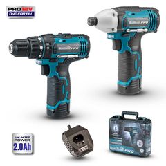 ΔΡΑΠΑΝ/ΒΙΔΟ 12V+ΠΑΛΜΙΚΟ 12V+2 ΜΠΑΤΑΡΙΕΣ 1.3ΑΗ, 2ΑΗ+ΒΑΛΙΤΣΑ ΜΕ ΕΞΑΡΤΗΜΑΤΑ ΣΕΤ - BBP9035