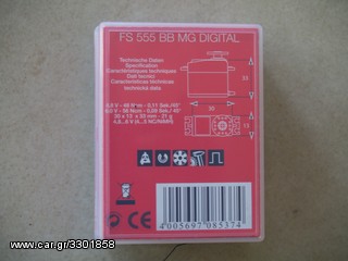 Τηλεκατευθύνσεις Robbe 2016 FS 555 BB MG DIGITAL SERVO-thumb-2
