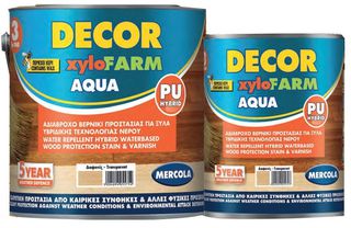DECOR XYLOFARM AQUA GEL ΒΕΡΝΙΚΙ ΞΥΛΟΥ ΠΕΥΚΟ 2.5L MERCOLA 5758