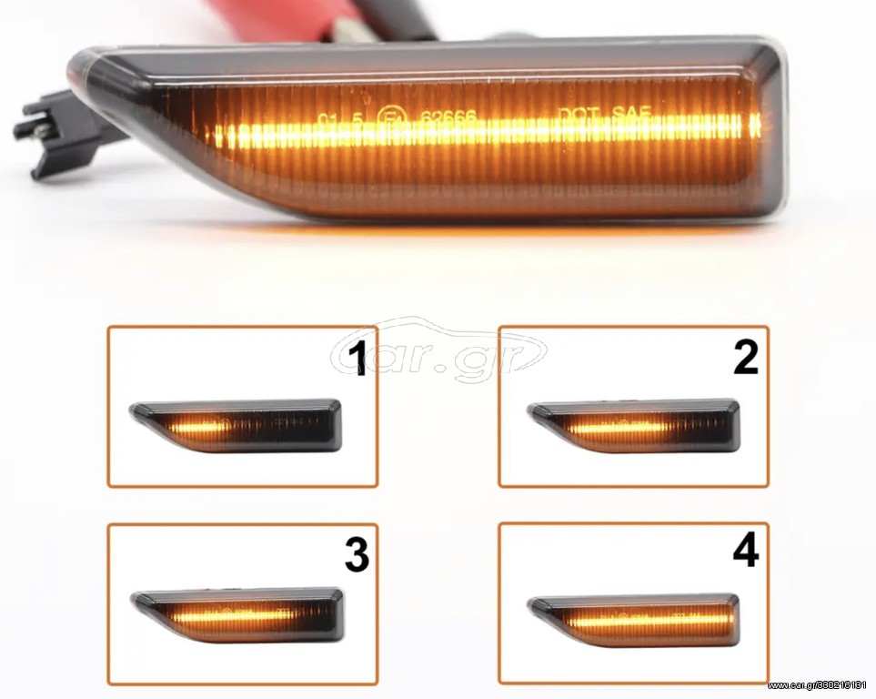 MINI F60 COUNTRYMAN 17-22 ΦΛΑΣ ΦΤΕΡΩΝ LED DYNAMIC
