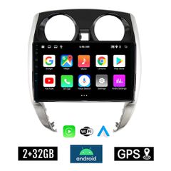 KIROSIWA 2+32GB NISSAN NOTE (μετά το 2012) Android οθόνη αυτοκίνητου 2GB με GPS WI-FI (ηχοσύστημα αφής 10" ιντσών OEM Youtube Playstore MP3 USB Radio Bluetooth Mirrorlink εργοστασιακή 4x60 Watt) DX-71
