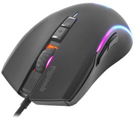 Speedlink - ZAVOS Gaming Mouse, rubber-black / Computers