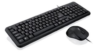 iBox OFFICE KIT II keyboard USB QWERTY English Black
