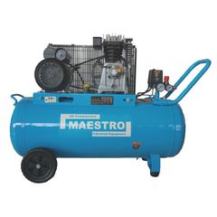 MAC-100PC Αεροσυμπιεστής Επαγγελματικός με Ιμάντα 100Lt - ΙΜΑΝΤΑ - MAESTRO (#200169)