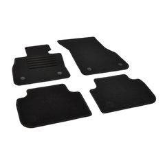 Πατάκια δαπέδου μοκέτας Standard μαύρα για BMW 1 Series (F40/ F70) / BMW 2 Series (F44/ F74) Gran Coupe 4τμχ