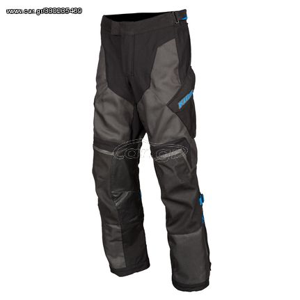 Klim Baja S4 Pants Size 36 Black - Kinetik Blue 