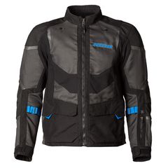 Klim Baja S4 Jacket Black - Kinetik Blue Large & XL-thumb-2