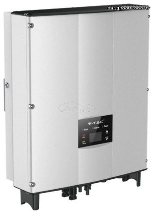 V-TAC Inventer Φωτοβολταϊκών Μονοφασικό On-Grid 5KW (5000W) IP66 με Οθόνη LCD 11380