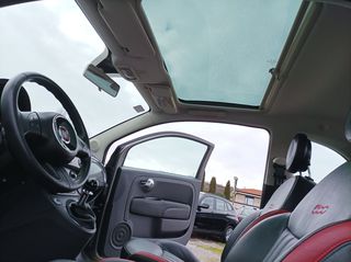 Fiat 500 '16 -30%6ταχ.panorama,Δέρμα105hp