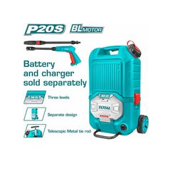 TPWLI4006 Πλυστικό Υψηλής Πίεσης 40V (Solo) - ΗΛΕΚΤΡΙΚΑ ΚΡΥΟΥ ΝΕΡΟΥ - TOTAL (#TPWLI4006)