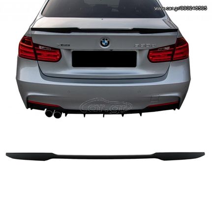 Αεροτομή Πορτ Παγκάζ Για Bmw 3 F30 11-19 M4 Look Lipspoiler Από Πολυουρεθάνη