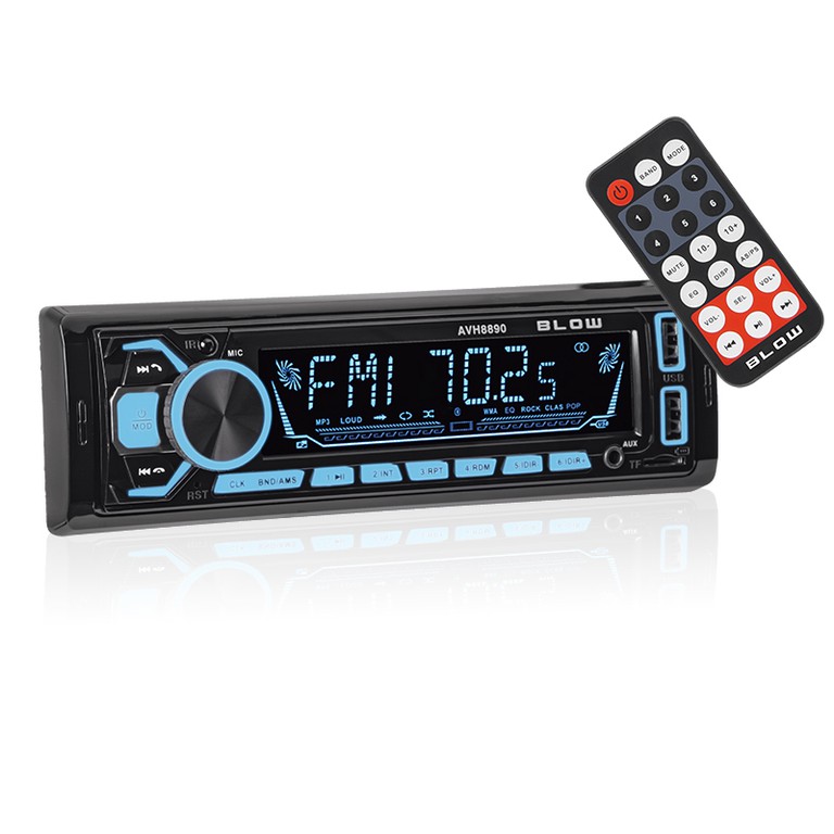 Blow AVH-8890 Universal Ραδιόφωνο αυτοκινήτου (MP3-Bluetooth) με τηλεχειριστήριο