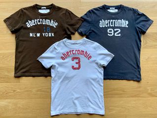 ABERCROMBIE & FITCH - 3 Children’s T-Shirts - Size L