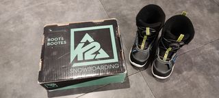 ΠΑΙΔΙΚΕΣ ΜΠΟΤΕΣ SNOWBOARD K2 MINI TURBO -thumb-4