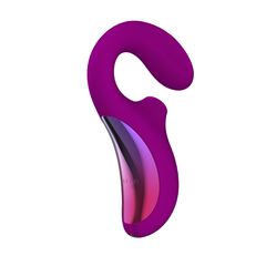 Lelo Enigma Dual Stimulation Sonic Massager Deep Rose-thumb-3