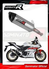 Dominator Εξάτμιση Τελικό HP8 S.Steel/Carbon End Yamaha YZF R3 2022 - 2023 Με Σιγαστήρα