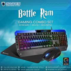 Sades Battle Ram Gaming Combo Set