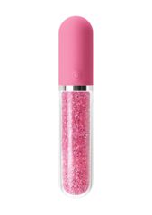 Επαναφορτιζόμενος Κλασικός Δονητής Stardust Charm Vibrator (Ροζ) - NS Novelties