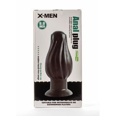 X-Men 7.5" Anal Plug Black-thumb-2