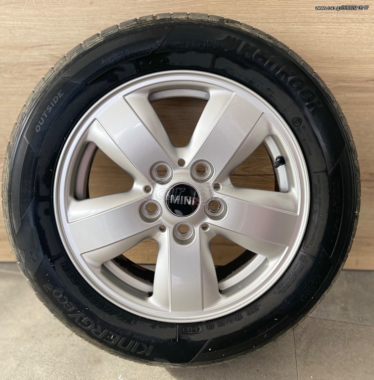 ΖΑΝΤOΛΑΣΤΙΧΑ 15" ΟΕΜ  ΓΙΑ MINI COOPER (F55-56-57) 5.5X15 5X112 SILVER (ΓΝΗΣΙΑ)
