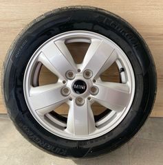 ΖΑΝΤOΛΑΣΤΙΧΑ 15" ΟΕΜ  ΓΙΑ MINI COOPER (F55-56-57) 5.5X15 5X112 SILVER (ΓΝΗΣΙΑ) 