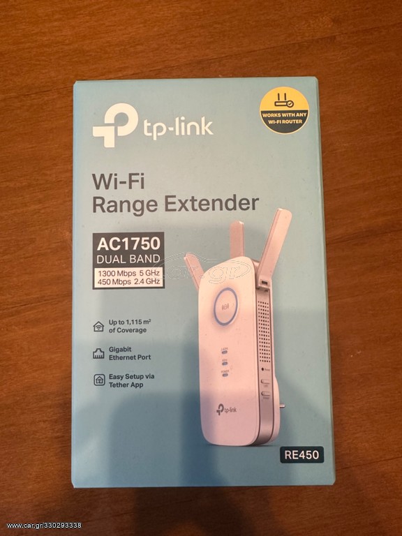 TP-Link RE450 AC1750 Dual Band Wireless Range Extender