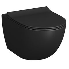 Ceramita Cupola Black Mat Rimless - Κρεμαστή λεκάνη