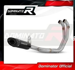 Dominator  Εξάτμιση Ολόσωμη ΗP8 Black/Carbon End Aprilia Tuono 660 2020 - 2024 Με Σιγαστήρα