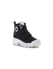 Palladium Pampa Mono Γυναικεία Μποτάκια Ροζ 77321-613-M