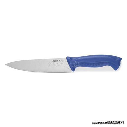 Μπλε Μαχαίρι του Σεφ 24cm με Ατσάλινη Λεπίδα Hendi 842744