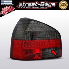 ΦΑΝΑΡΙΑ ΠΙΣΩ *LED* RED SMOKE AUDI A3 8L (1996-2000) [V2.2] | ® StreetBoys - Car Tuning Shop