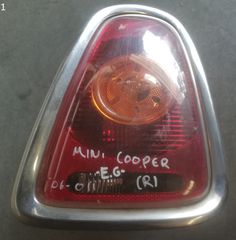 ΦΑΝΑΡΙ ΠΙΣΩ ΔΕΞΙΟ (ΚΙΤΡΙΝΟ ΦΛΑΣ) MINI CABRIO (R57) 2008-2010/COOPER/ONE (R56) 2006-2011 (EG)