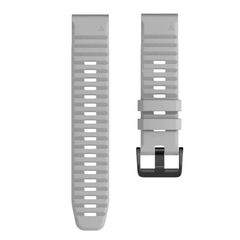 Λουράκι σιλικόνης 26mm για Garmin Fenix 5x 6x 7X Fits All 26mm - Gray