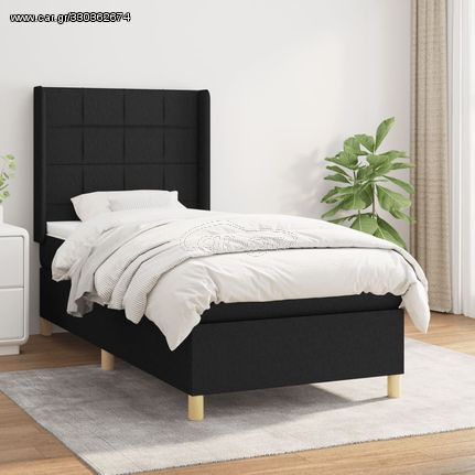 ΚΡΕΒΑΤΙ BOXSPRING ΜΕ ΣΤΡΩΜΑ ΜΑΥΡΟ 80 X 200 ΕΚ. ΥΦΑΣΜΑΤΙΝΟ 3131947