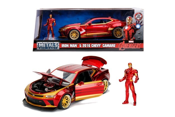 MARVEL - Iron Man 2016 Chevy Camaro SS - 1:24