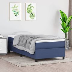 ΚΡΕΒΑΤΙ BOXSPRING ΜΕ ΣΤΡΩΜΑ ΜΠΛΕ 90X200 ΕΚ.ΥΦΑΣΜΑΤΙΝΟ 3144397