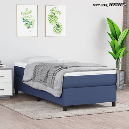 ΚΡΕΒΑΤΙ BOXSPRING ΜΕ ΣΤΡΩΜΑ ΜΠΛΕ 90X200 ΕΚ.ΥΦΑΣΜΑΤΙΝΟ 3144397