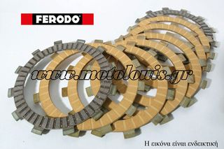 ΣΕΤ ΔΙΣΚΟΙ ΣΥΜΠΛΕΚΤΗ RACING KTM DUKE 640 / ADVENTURE 640 / SMC 620-660 / SUPERMOTO 640-660 FERODO