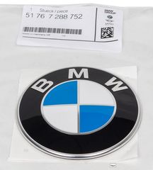 Γνήσιο σήμα πλακέτα BMW 82mm - 51767288752
