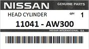 Καπάκι μηχανής - κεφαλάρι NISSAN PRIMERA P12E - INTERSTAR X70 ENGINE F9Q ΠΕΤΡΕΛΑΙΟ  2003 - 2010 #11041AW300 1104100QAE