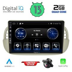 DIGITAL IQ BXH 3130_CPA (9inc) MULTIMEDIA TABLET for FIAT 500 mod. 2007-2015 | Pancarshop