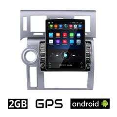 HUMMER H2 (2008 - 2009) Android οθόνη αυτοκίνητου 2GB με GPS WI-FI (ηχοσύστημα αφής 9.7" ιντσών OEM Youtube Playstore MP3 USB Radio Bluetooth Mirrorlink εργοστασιακή, 4x60W, AUX, ασημί) HU12-972