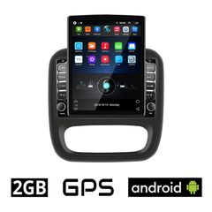 RENAULT TRAFIC (μετά το 2014) Android οθόνη αυτοκίνητου 2GB με GPS WI-FI (ηχοσύστημα αφής 9.7" ιντσών OEM Youtube Playstore MP3 USB Radio Bluetooth Mirrorlink εργοστασιακή, 4x60W, AUX) RE33-972