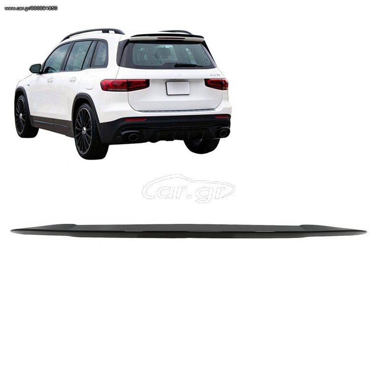 Αεροτομή Οροφής Για Mercedes-Benz GLB X247 19+ Γυαλιστερή Μαύρη Από Abs Πλαστικό 