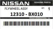 Βολάν μηχανής NISSAN MICRA K11 ENGINE CGA3DE ΒΕΝΖΙΝΗ 11/2002 - 08/2003 #12310BX010