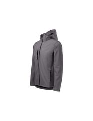 Malfini Performance Ανδρικό Χειμωνιάτικο Μπουφάν Softshell Αδιάβροχο και Αντιανεμικό Graphite MLI-52236