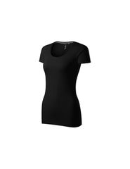 Malfini Γυναικείο Διαφημιστικό T-shirt Κοντομάνικο σε Μαύρο Χρώμα MLI-15201