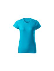Malfini Basic Γυναικείο Διαφημιστικό T-shirt Κοντομάνικο σε Μπλε Χρώμα MLI-F3444