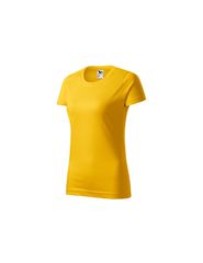 Malfini Basic Γυναικείο Διαφημιστικό T-shirt Κοντομάνικο σε Κίτρινο Χρώμα MLI-13404