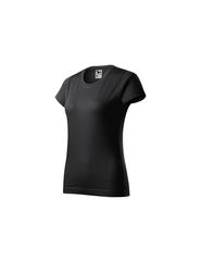 Malfini Basic Γυναικείο Διαφημιστικό T-shirt Κοντομάνικο σε Μαύρο Χρώμα MLI-13494